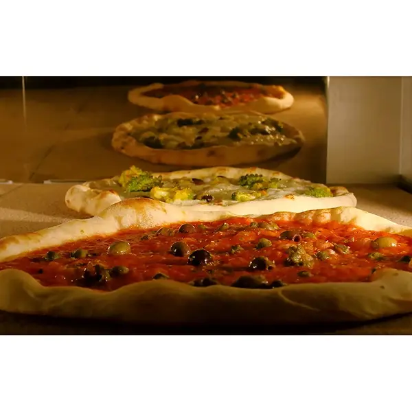 Pizzaoven | serieX X100E | Elektrisch | 6x Ø30cm | 25°C/400°C | 8.8kW (400V) | Stapelbaar | Touchscreen | WiFi + App | 1431x1161x360(h)mm