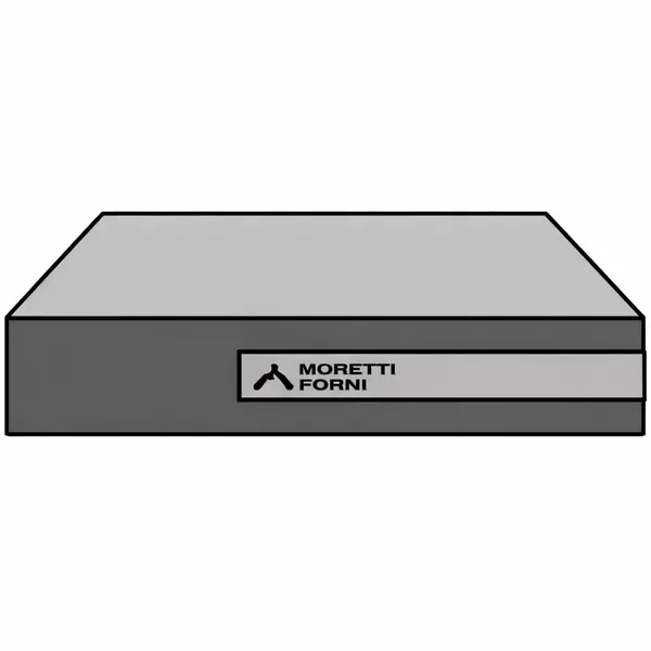 Afdekkap | Moretti Forni serieX X100E Pizzaoven | 850x994x150(h)mm