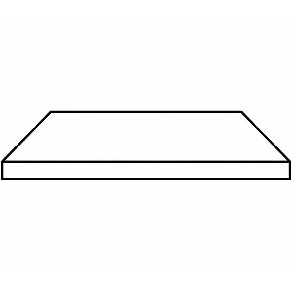 Bodemplaat | Moretti Forni serieX X100E Pizzaoven | 970x1310x100(h)mm