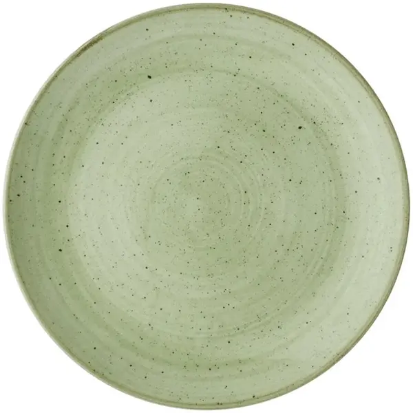 Coupeborden | STONECAST | Keramiek | Groen | 12 Stuks | Ø217mm