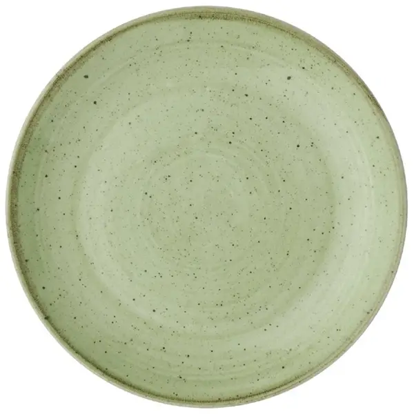 Coupeborden | STONECAST | Keramiek | Groen | 12 Stuks | Ø165mm