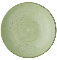 Churchill Coupeschalen | STONECAST | Keramiek | Groen | 12 Stuks | Ø182x30(h)mm