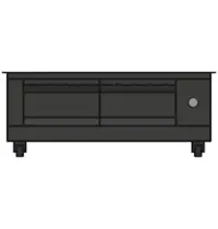Moretti Forni Rijskastonderstel | Moretti Forni serieX X100E Pizzaoven | 6 Niveaus (EN600x400) | 1.6kW (230V) | Wielen (Geremd) | 1490x1030x800(h)mm