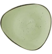 Churchill Borden | STONECAST | Keramiek | Saliegroen | 12 Stuks | Ø245mm 