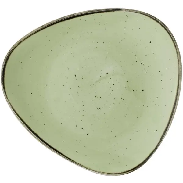 Borden | STONECAST | Keramiek | Groen | 12 Stuks | Ø245mm