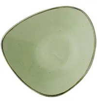 Churchill Kommen | STONECAST | Keramiek | Groen | 12 Stuks | Ø235mm 