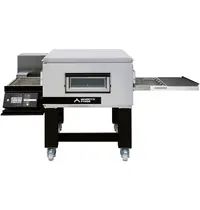 Moretti Forni Tunneloven | serieT T75E | Elektrisch | Ca. 48/uur (Ø30cm) | Band 50cm | 25°C/400°C | 16.55kW (400V) | Stapelbaar | Touchscreen | WiFi + App | 1810x1186x560(h)mm 