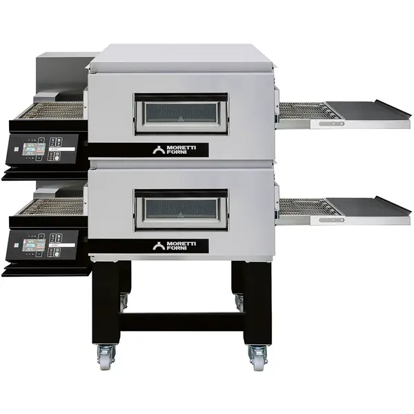 Tunneloven | serieT T75E | Elektrisch | Ca. 48/uur (Ø30cm) | Band 50cm | 25°C/400°C | 16.55kW (400V) | Stapelbaar | Touchscreen | WiFi + App | 1810x1186x560(h)mm