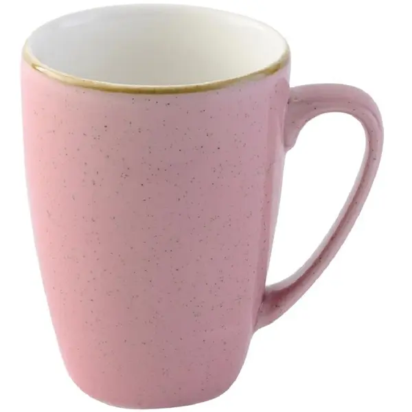 Mokken | STONECAST | Keramiek | Roze | 34cl | 12 Stuks | Ø106x110(h)mm
