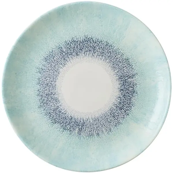 Coupeborden | STUDIO PRINTS FUSION | Keramiek | Aquamarijn | 12 Stuks | Ø288mm