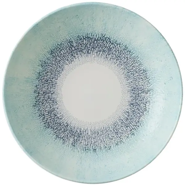 Coupeschalen | STUDIO PRINTS FUSION | Keramiek | Aquamarijn | 12 Stuks | Ø248x36(h)mm