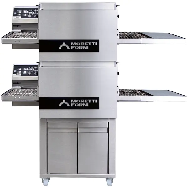Tunneloven | serieT T64E | Elektrisch | Ca. 25/uur (Ø33cm) | Band 40.6cm | 25°C/320°C | 6.9kW (400V) | Stapelbaar | App | 1234x800x480/510(h)mm