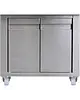 Moretti Forni Onderstel | Moretti Forni serieT T65E Tunneloven | Max. 2 Bakkamers | Wielen | 600(h)mm 