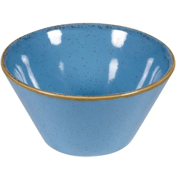 Tapasschaaltjes | STONECAST | Keramiek | Blauw | 34cl | 12 Stuks | Ø121x65(h)mm