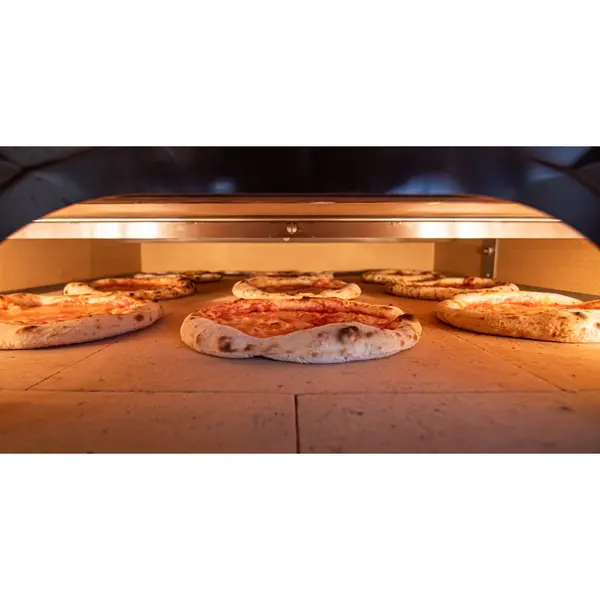 Pizzaoven | NEAPOLIS 6 | Elektrisch | 6x Ø30cm | ≤510°C | 14.7kW (400V) | Incl. Rijskast | 1084x1786x1995(h)mm