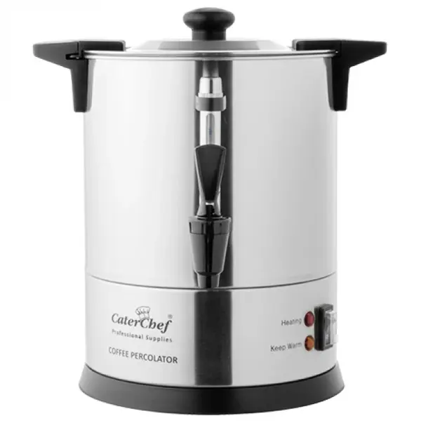 Koffiepercolator | RVS | 5L | 0.95kW (230V) | Enkelwandig | 280x280x330(h)mm
