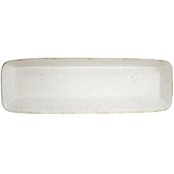 Serveerschalen | STONECAST | Keramiek | Wit | 300cl | 2 Stuks | 530x160x62(h)mm