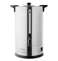 CaterChef Koffiepercolator | RVS | 15L | 1.65kW (230V) | Enkelwandig | 330x330x540(h)mm 