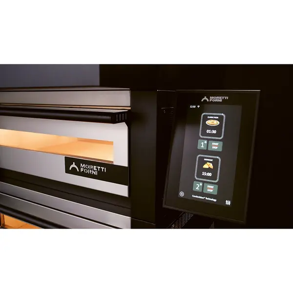 Pizzaoven | CORE | Elektrisch | 2x Ø30cm | ≤290°C | 4kW (230V) | Stapelbaar | Touchscreen | WiFi + App | 800x690x352(h)mm
