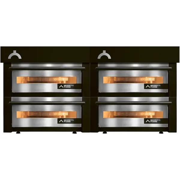 Pizzaoven | CORE | Elektrisch | 2+2x Ø30cm | ≤290°C | 8kW (230V) | Stapelbaar | Touchscreen | WiFi + App | 800x690x674(h)mm