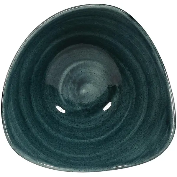 Kommen | STONECAST PATINA | Porselein | Donkergroen | 26cl | 12 Stuks | Ø153mm