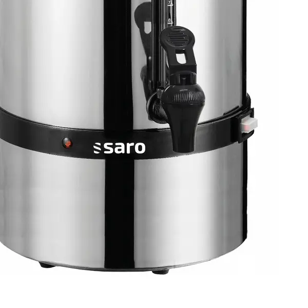 Koffiepercolator | SAROMICA | RVS | 10L | 1.5kW (230V) | Enkelwandig | 265x265x540(h)mm