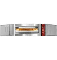 Diamond Hoek-Pizzaoven | Elektrisch | 8x Ø35cm | ≤400°C | 11.8kW (230V) | Stapelbaar | 1445x1639x430(h)mm
