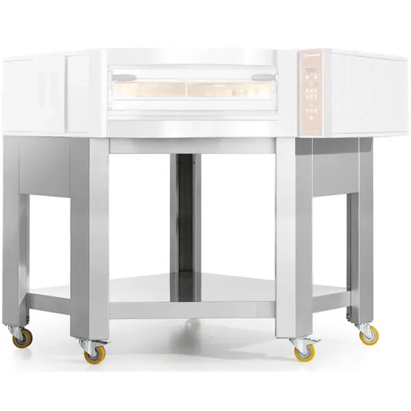 Onderstel | Diamond Hoekmodel Pizzaoven CGD/1/2-DG--230/3- | Wielen (Geremd) | 1419x1419x1100(h)mm
