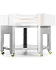 Diamond Onderstel | Diamond Hoekmodel Pizzaoven CGD/1/2-DG--230/3- | Wielen (Geremd) | 1419x1419x1100(h)mm 