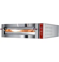 Diamond Pizzaoven | Elektrisch | 6x Ø35cm | ≤400°C | 8.6kW (230V) | Stapelbaar | 1550x1100x440(h)mm