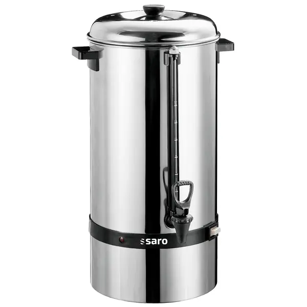 Koffiepercolator | SAROMICA | RVS | 15L | 1.5kW (230V) | Enkelwandig | 265x265x600(h)mm