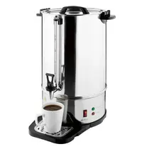 Buffalo Koffiepercolator | RVS | 15L | 1.5kW (230V) | Enkelwandig | Lekbak | 362x485x510(h)mm 