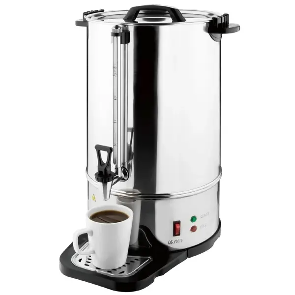 Koffiepercolator | RVS | 15L | 1.5kW (230V) | Enkelwandig | Lekbak | 362x485x510(h)mm