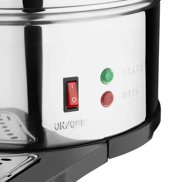 Koffiepercolator | RVS | 15L | 1.5kW (230V) | Enkelwandig | Lekbak | 362x485x510(h)mm