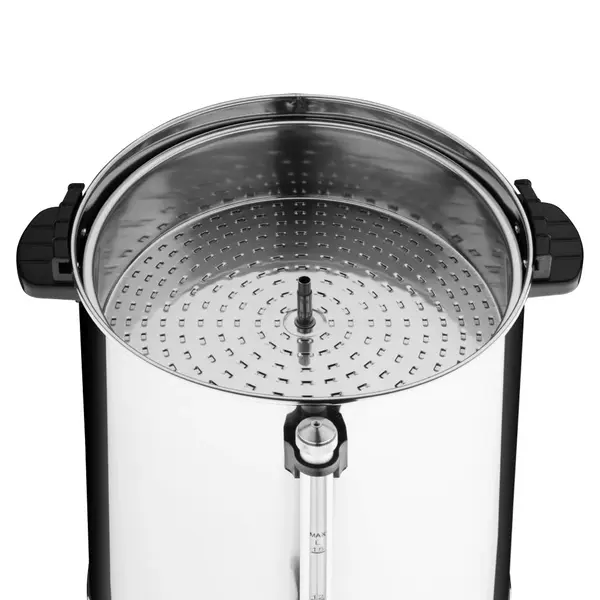 Koffiepercolator | RVS | 15L | 1.5kW (230V) | Enkelwandig | Lekbak | 362x485x510(h)mm