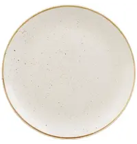 Churchill Coupeborden | STONECAST | Keramiek | Wit | 12 Stuks | Ø232mm