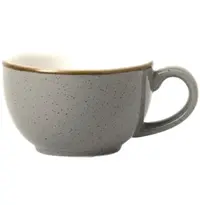 Churchill Cappuccinokopjes | STONECAST | Keramiek | Grijs | 17cl | 12 Stuks | Ø90x55(h)mm 