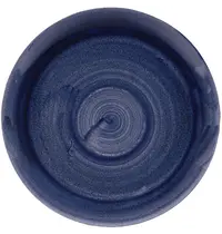 Churchill Coupeborden | STONECAST PATINA | Porselein | Donkerblauw | 12 Stuks | Ø260mm 