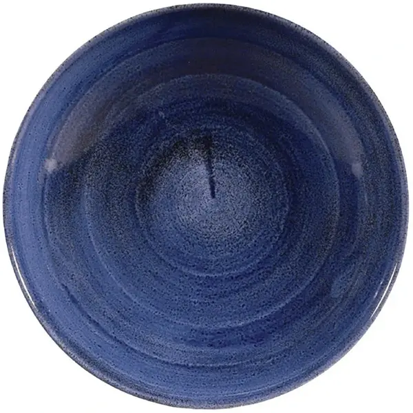 Coupeschalen | STONECAST PATINA | Porselein | Donkerblauw | 12 Stuks | Ø248x36(h)mm