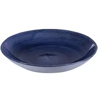 Churchill Coupeschalen | STONECAST PATINA | Porselein | Donkerblauw | 12 Stuks | Ø248x36(h)mm