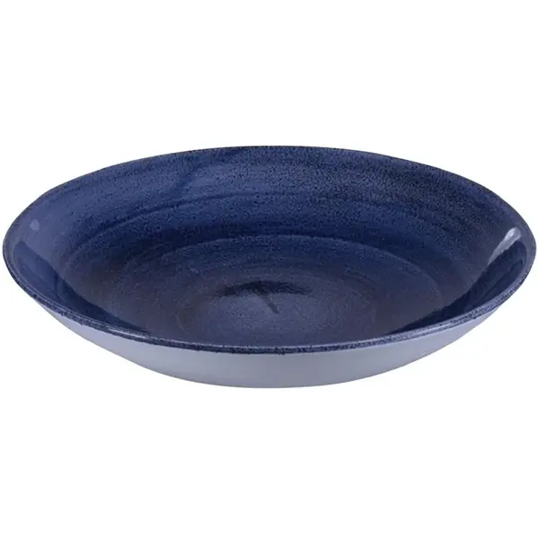 Coupeschalen | STONECAST PATINA | Porselein | Donkerblauw | 12 Stuks | Ø248x36(h)mm