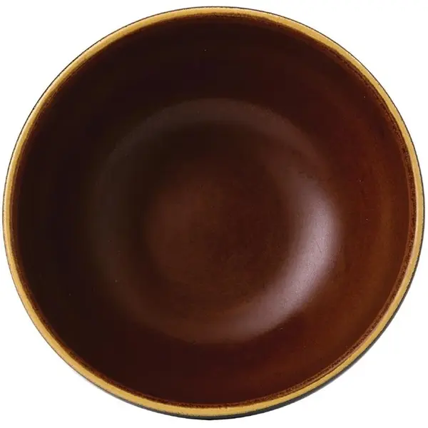 Kommen | NOURISH | Porselein | Zwart | 77cl | 6 Stuks | Ø155x70(h)mm