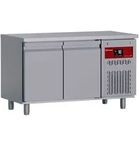 Diamond Koelwerkbank | GASTRO LINE EVO | 260L | 2 Deuren (1/1 GN) | -2°C/+8°C | Geforceerd | Werkblad Afneembaar | 1380x700x850/900(h)mm 
