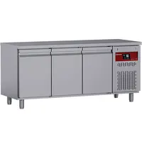 Diamond Koelwerkbank | GASTRO LINE EVO | 405L | 3 Deuren (1/1 GN) | -2°C/+8°C | Geforceerd | Werkblad Afneembaar | 1840x700x850/900(h)mm 