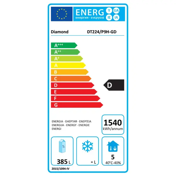 Koelwerkbank | GASTRO LINE EVO | 550L | 4 Deuren (1/1 GN) | -2°C/+8°C | Geforceerd | Achteropstand | Werkblad Afneembaar | 2295x700x850/1000(h)mm