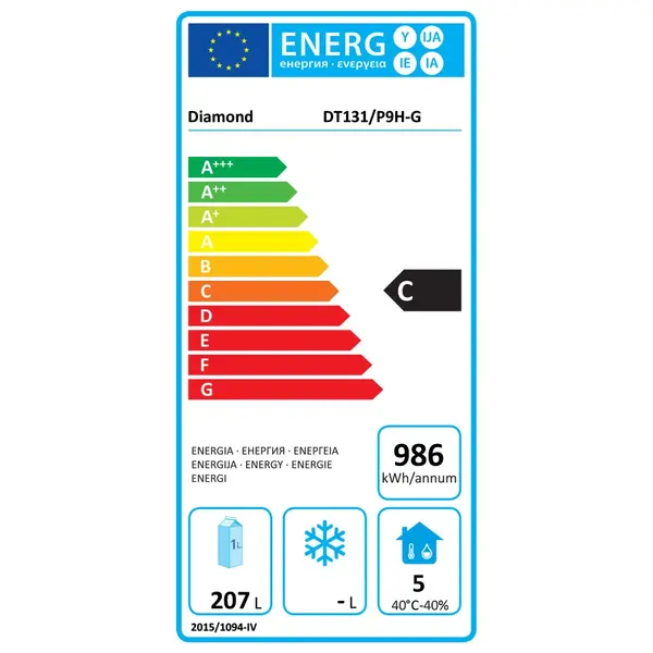 Koelwerkbank | GASTRO LINE EVO | 260L | 2 Deuren (1/1 GN) | -2°C/+8°C | Geforceerd | Werkblad Afneembaar | 1380x700x850/900(h)mm