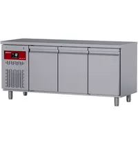 Diamond Koelwerkbank | GASTRO LINE EVO | 405L | 3 Deuren (1/1 GN) | -2°C/+8°C | Geforceerd | Werkblad Afneembaar | 1840x700x850/900(h)mm 