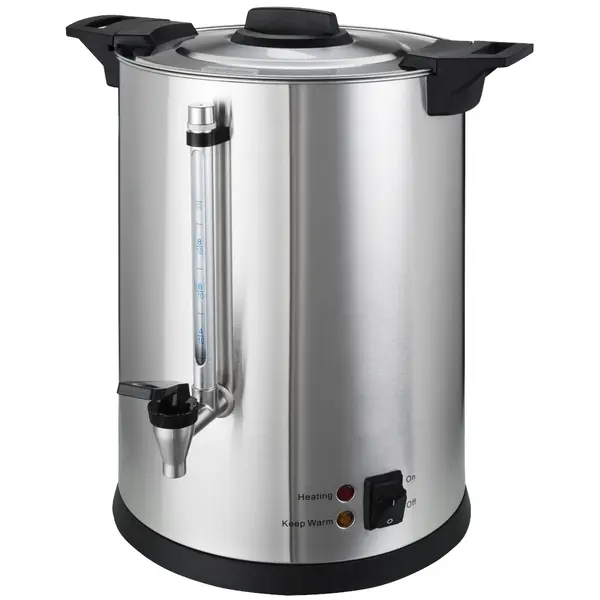 Koffiepercolator | RVS | 10L | 1.65kW (230V) | Dubbelwandig | Ø282x430(h)mm