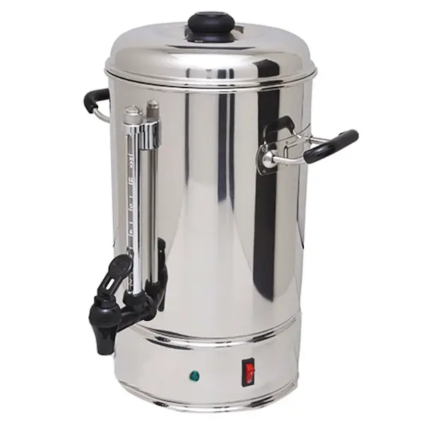 Koffiepercolator | RVS | 15L | 1.5kW (230V) | Enkelwandig | 260x260x550(h)mm
