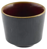 Churchill Schaaltjes | NOURISH | Keramiek | Zwart | 33cl | 12 Stuks | Ø95x81(h)mm